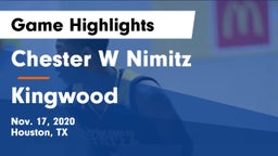 Chester W Nimitz  vs Kingwood  Game Highlights - Nov. 17, 2020