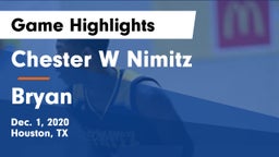 Chester W Nimitz  vs Bryan  Game Highlights - Dec. 1, 2020