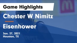 Chester W Nimitz  vs Eisenhower  Game Highlights - Jan. 27, 2021