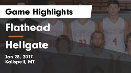 Flathead  vs Hellgate  Game Highlights - Jan 28, 2017