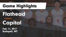 Flathead  vs Capital  Game Highlights - Feb 11, 2017