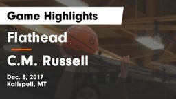 Flathead  vs C.M. Russell  Game Highlights - Dec. 8, 2017