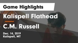 Kalispell Flathead  vs C.M. Russell  Game Highlights - Dec. 14, 2019
