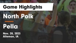 North Polk  vs Pella  Game Highlights - Nov. 28, 2023