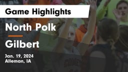 North Polk  vs Gilbert  Game Highlights - Jan. 19, 2024