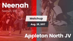 Matchup: Neenah  vs. Appleton North JV 2017