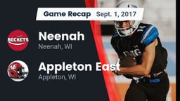 Recap: Neenah  vs. Appleton East  2017