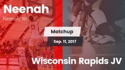 Matchup: Neenah  vs. Wisconsin Rapids JV 2017