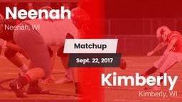 Matchup: Neenah  vs. Kimberly  2017