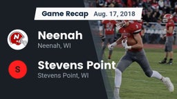 Recap: Neenah  vs. Stevens Point  2018