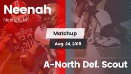 Matchup: Neenah  vs. A-North Def. Scout 2018