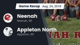 Recap: Neenah  vs. Appleton North  2018