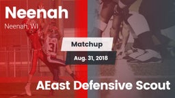 Matchup: Neenah  vs. AEast Defensive Scout 2018