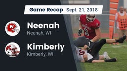 Recap: Neenah  vs. Kimberly  2018