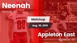Matchup: Neenah  vs. Appleton East  2019
