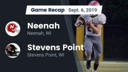 Recap: Neenah  vs. Stevens Point  2019