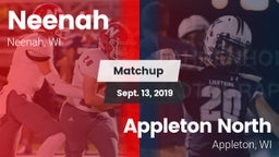 Matchup: Neenah  vs. Appleton North  2019