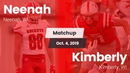 Matchup: Neenah  vs. Kimberly  2019