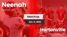 Matchup: Neenah  vs. Hortonville  2019
