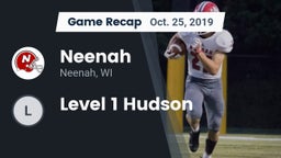 Recap: Neenah  vs. Level 1 Hudson 2019