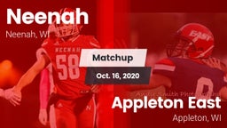 Matchup: Neenah  vs. Appleton East  2020