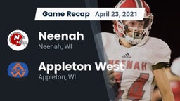 Recap: Neenah  vs. Appleton West  2021