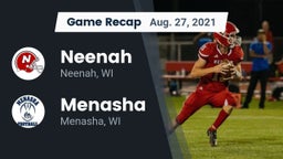 Recap: Neenah  vs. Menasha  2021