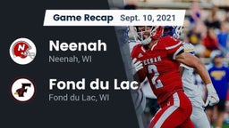 Recap: Neenah  vs. Fond du Lac  2021