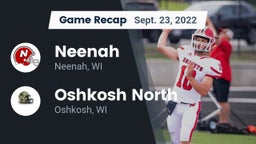 Recap: Neenah  vs. Oshkosh North  2022