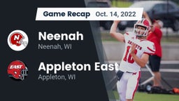 Recap: Neenah  vs. Appleton East  2022