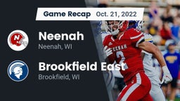 Recap: Neenah  vs. Brookfield East  2022