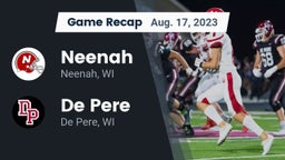 Recap: Neenah  vs. De Pere  2023
