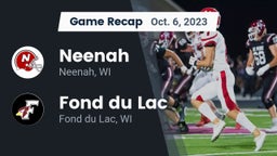 Recap: Neenah  vs. Fond du Lac  2023