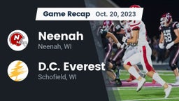 Recap: Neenah  vs. D.C. Everest  2023