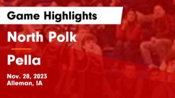 North Polk  vs Pella  Game Highlights - Nov. 28, 2023