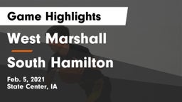 West Marshall  vs South Hamilton  Game Highlights - Feb. 5, 2021