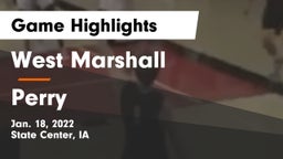West Marshall  vs Perry  Game Highlights - Jan. 18, 2022