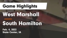 West Marshall  vs South Hamilton  Game Highlights - Feb. 4, 2022
