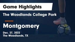 The Woodlands College Park  vs Montgomery  Game Highlights - Dec. 27, 2022