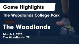 The Woodlands College Park  vs The Woodlands  Game Highlights - March 7, 2023