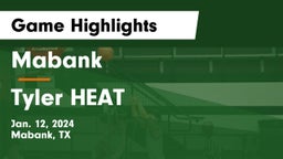 Mabank  vs Tyler HEAT Game Highlights - Jan. 12, 2024