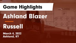 Ashland Blazer  vs Russell  Game Highlights - March 4, 2022