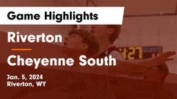 Riverton  vs Cheyenne South  Game Highlights - Jan. 5, 2024