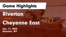 Riverton  vs Cheyenne East  Game Highlights - Jan. 11, 2024