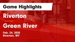 Riverton  vs Green River  Game Highlights - Feb. 24, 2020
