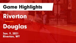 Riverton  vs Douglas  Game Highlights - Jan. 9, 2021