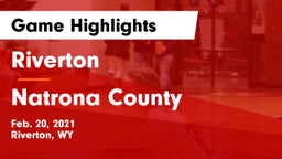 Riverton  vs Natrona County  Game Highlights - Feb. 20, 2021