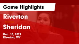 Riverton  vs Sheridan  Game Highlights - Dec. 10, 2021