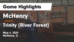 McHenry  vs Trinity (River Forest) Game Highlights - May 6, 2024