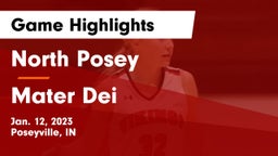North Posey  vs Mater Dei  Game Highlights - Jan. 12, 2023